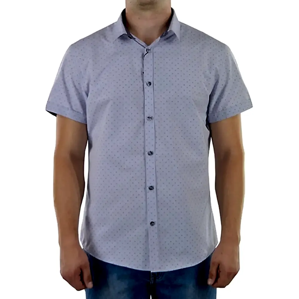 Рубашка с коротким рукавом (Slimfit)