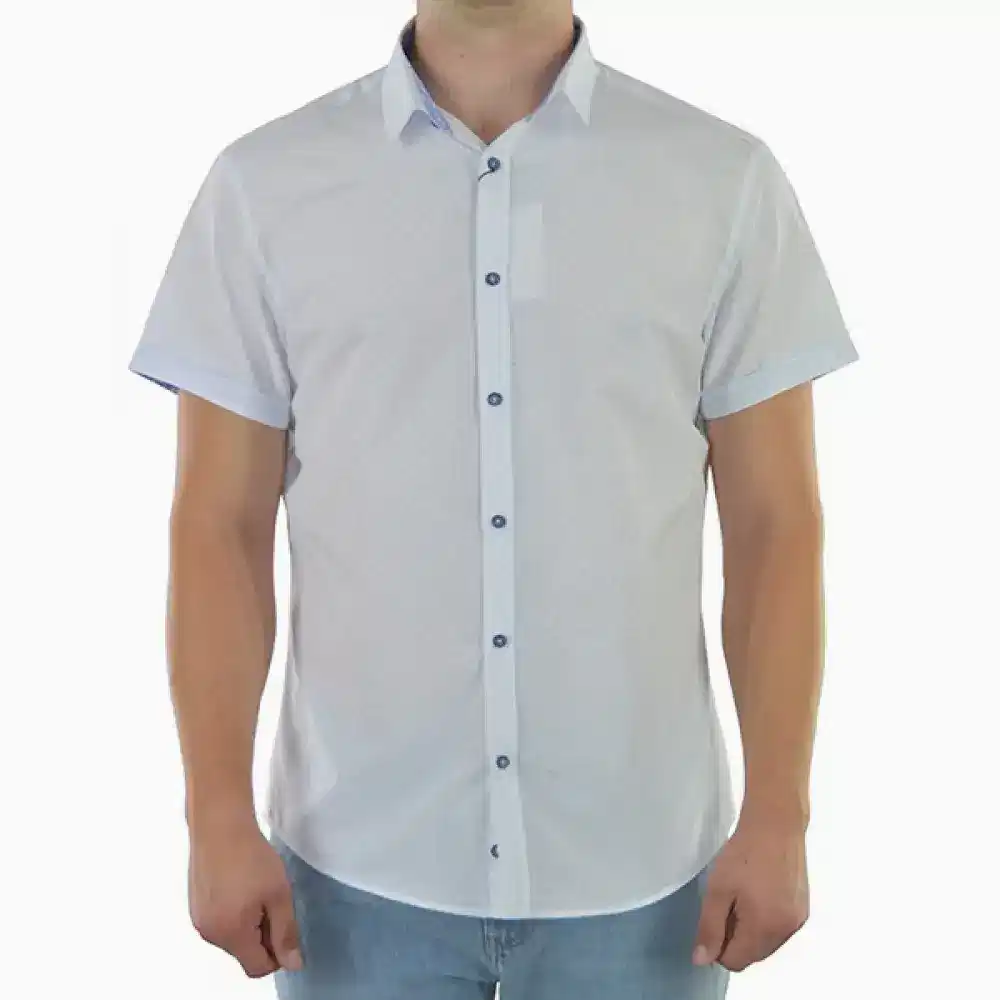 Рубашка с коротким рукавом (Slimfit)